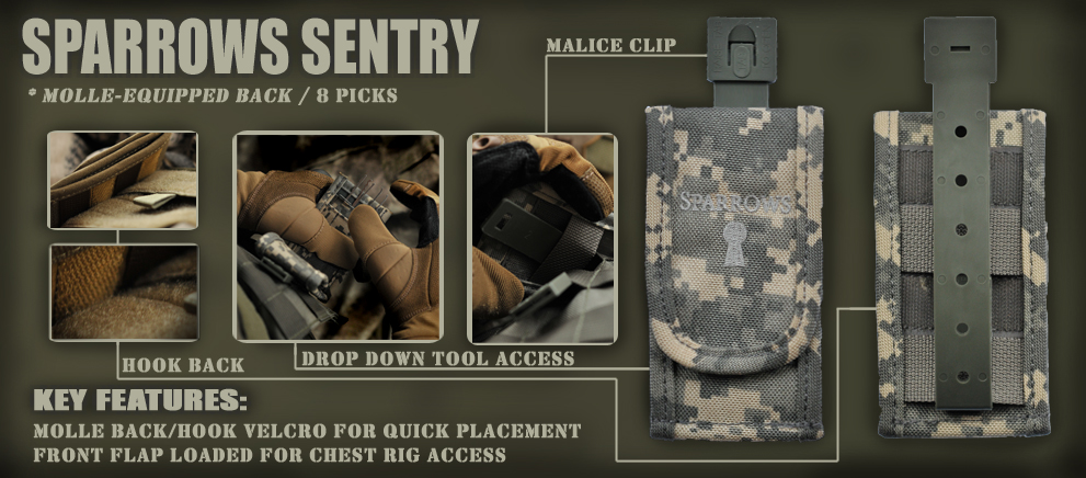 Military Lock picking Kit